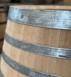 Wijnvaten 300 liter - eiken - regenton - bloembak - ijsbad, Met kraantje, 150 liter of meer, Ophalen of Verzenden, Zo goed als nieuw