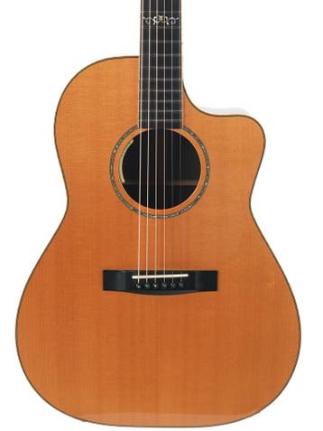 Huss & Dalton CM Indian Rosewood Spruce 2003 (Instrument,OM), Ophalen of Verzenden, Zo goed als nieuw, Western- of Steelstringgitaar