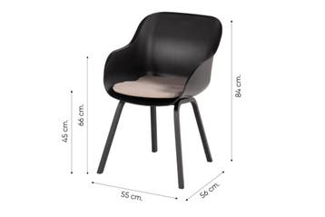 Set van 4 - Hartman Le Soleil Element dining armstoelen -, Verzenden, Nieuw, Overige materialen