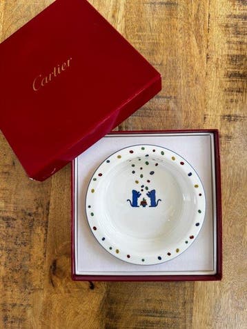 Cartier - La Maison des Enfants - Blue Panther Porcelain -