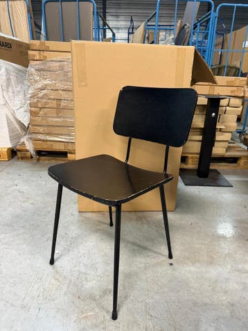 Stoel, Ophalen, Gebruikt, Zwart, Vijf, Zes of meer stoelen