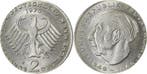 2 Dm Duitsland Fehlpraegung 2 Mark Heuss 1976 F auf 1dm,..., Verzenden