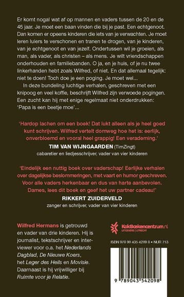 Papa is een beetje moe - Wilfred Hermans 9789043542098, Verzenden, Zo goed als nieuw, Wilfred Hermans
