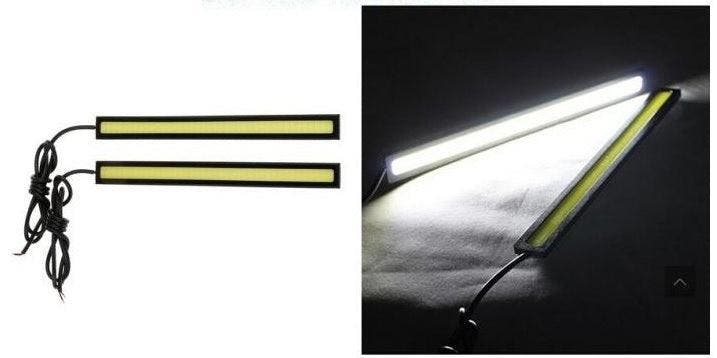 17CM LED - DRL - Wit - 12 volt, Auto diversen, Tuning en Styling, Ophalen of Verzenden