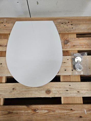 Duroplast closetzitting 38,5 x 47 cm softclose, Doe-het-zelf en Verbouw, Sanitair, Ophalen of Verzenden, Nieuw, Bad