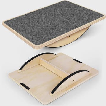 Houten Balansbord - Anti-slip Rocker & Wobble Board voor Fit, Verzenden, Nieuw