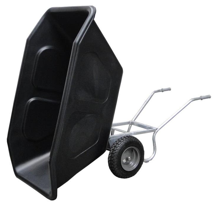 Volume kantelkruiwagen 500 liter dubbel wiel, Doe-het-zelf en Verbouw, Transportwagens, Nieuw, Ophalen of Verzenden