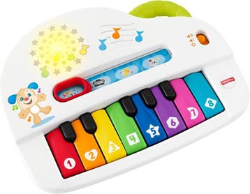 Muziek Speelgoed Peuter - Blauw - Laatste Stuk!, Kinderen en Baby's, Ophalen of Verzenden, Zo goed als nieuw, Overige typen, Met licht