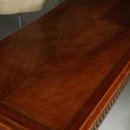 Amerikaanse Bibliotheektafel met onzichtbaar vergrotingsmech, Antiek en Kunst, Antiek | Meubels | Tafels, Ophalen of Verzenden