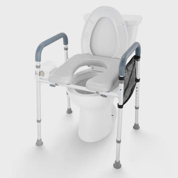Verhoogd Toilet Zitting met 7-Positie Hoogteverstelling, Com, Verzenden, Nieuw