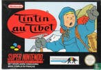 TinTin au Tibet in Doos - Beschadigd Doosje (SNES Games), Spelcomputers en Games, Ophalen of Verzenden, Zo goed als nieuw