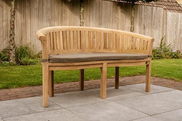 Teak tuinbank | grote collectie | direct leverbaar, Ophalen of Verzenden, Nieuw, Teakhout
