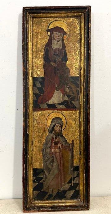 Scuola della Germania meridionale (XV) - Quattro santi –