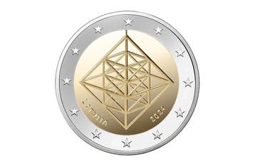 2 euro Puzuris 2024 - Letland, Verzenden
