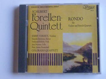 Schubert - Forellen Quintett / Emmy Verhey, Ophalen of Verzenden, Zo goed als nieuw