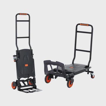 Opvouwbare Handkar Aluminium - 136 kg Laadvermogen - Draagba, Verzenden, Nieuw