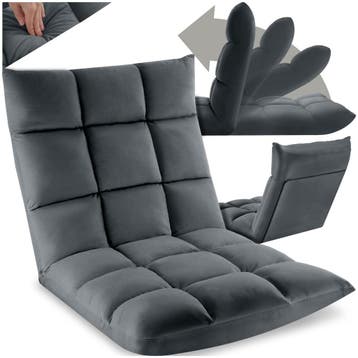 Relaxfauteuil Snooze, 2 in 1, fluweel, 14-voudig verstelbaar, Huis en Inrichting, Stoelen, Verzenden, Nieuw