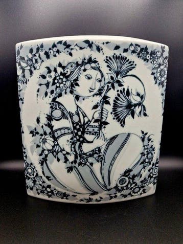 Rosenthal - Bjørn Wiinblad - Vaas - Meisjes met bloemen -