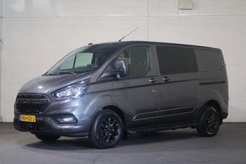 Ford Transit Custom 2.0 TDCI L1H1 Limited DC Automaat Marge, Automaat, Stof, Gebruikt, Euro 6