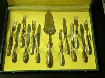 Solingen - Bestekset voor 6 personen (14) - .800 zilver