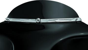 Kuryakyn Zombie Windshield Trim 96-13 Touring Chrome, Ophalen of Verzenden, Nieuw