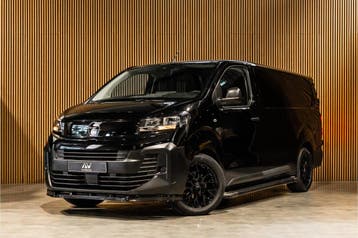 Opel Vivaro 2.0 BlueHdi L3 DC | Dubbel cabine | 6-Zitter | A, Automaat, Stof, Gebruikt, Zwart