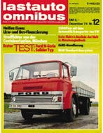 1974 LASTAUTO OMNIBUS MAGAZINE 12 DUITS, Nieuw, Author