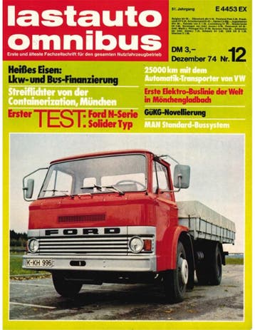 1974 LASTAUTO OMNIBUS MAGAZINE 12 DUITS, Nieuw, Author