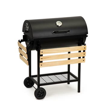 Metalen BBQ 104x68x111 | Inclusief Accessoires | Laatste..., Houtskool, Nieuw, Ophalen of Verzenden, Vrijstaand