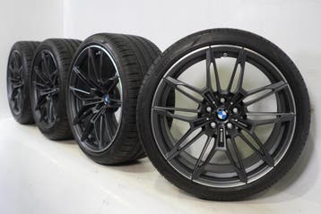 BMW M3 M4 G80 G82 825M 19 inch velgen Pirelli Zomerbanden Or, Auto-onderdelen, Banden en Velgen, 19 inch, Gebruikt, Velg(en), Ophalen of Verzenden