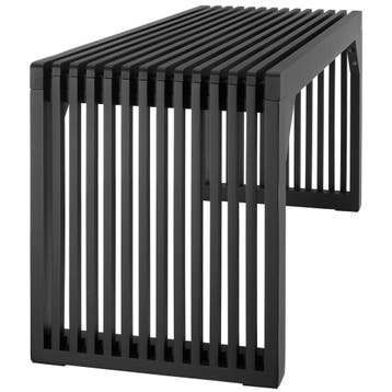 Hocker/zitbank Ribb, lamellenlook, belastbaar tot 350 kg, Verzenden, Nieuw
