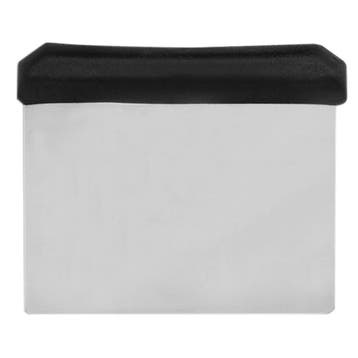 GGM Gastro | Deegschraper / snijder - RVS blad - 125x112mm -, Verzenden