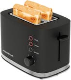 Broodrooster - Toaster - 2 sleuven - 800W - Zwart, Witgoed en Apparatuur, Broodroosters, Verzenden, Zo goed als nieuw