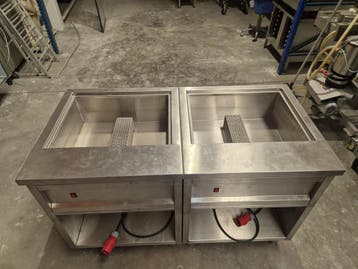 **VEILING** Grill pizzeria restaurant horeca-apparatuur, Gebruikt, Fornuis, Frituur en Grillen