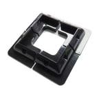 Montagebeugel zonnepaneel hoekprofiel (4 stuks) - zwart, Caravans en Kamperen, Camper-accessoires, Ophalen of Verzenden, Nieuw