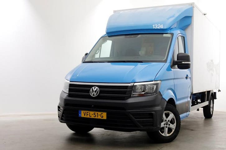 Volkswagen Crafter 35 2.0 TDI E6 Bakwagen met achterdeuren 2, Auto's, Bestelauto's, Dealer onderhouden, Lease, Handgeschakeld