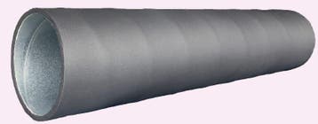 IsoLAir buis Ø 125mm L2000mm  iso10mm, Doe-het-zelf en Verbouw, Buizen en Afvoer, Ophalen of Verzenden, Nieuw
