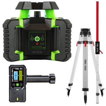 ROTEX HR Bouwlaser | Horizontaal + Dubbel Afschot | Set €399, Doe-het-zelf en Verbouw, Meetapparatuur, Verzenden, Nieuw
