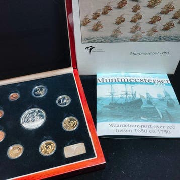 Nederland. Proof Set 2005 Muntmeesterset (incl. Silver