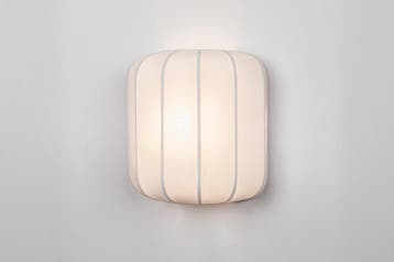 Rietveld Wandlampen - Wit - Stof, Metaal, Verzenden, Nieuw