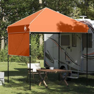 vidaXL Luifeltent 194 x 194 x 251 cm Oranje Stof, Verzenden, Nieuw