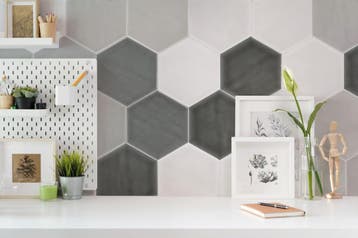 Wandtegel Wit 10,8x12,4cm (Muurtegels, Afbouwmaterialen), Nieuw, Minder dan 20 cm, 10 m² of meer, Wandtegels