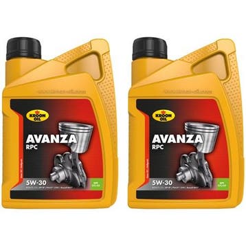 Kroon Olie Aanbieding: 2 X Avanza Rpc 5W30 1L, Verzenden