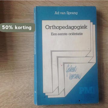 Orthopedagogiek - Sprang 9789024412150, Verzenden, Gelezen, Sprang