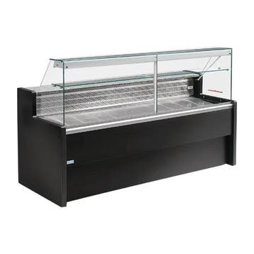 Koeltoonbank 121,5hx 150bx 79dcm Zwart 1500mm HorecaTraders, Verzenden, Nieuw in verpakking
