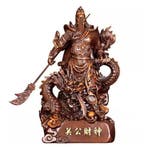 Guan Gong Standbeeld van Hars voor Huis en Winkel Decor, Verzenden, Nieuw