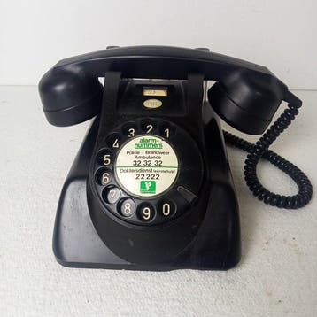 Heemaf 1955 PTT - Analoge telefoon - Bakeliet