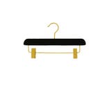 Hanger kids black Sofi 30 cm with gold hook