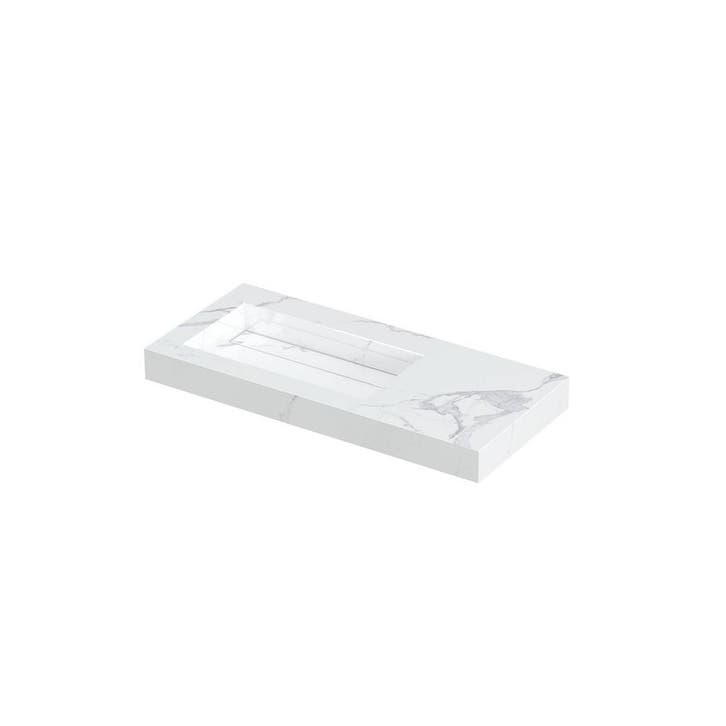 INK Pitch Wastafel Keramische Slab Links met Drain en Front, Doe-het-zelf en Verbouw, Sanitair, Ophalen of Verzenden