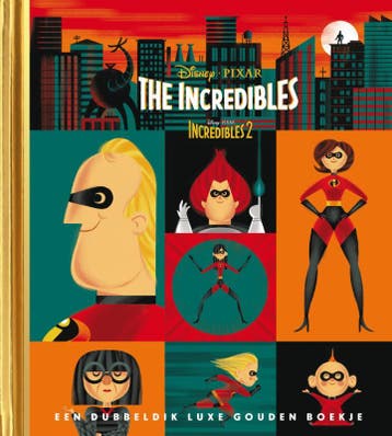 The Incredibles / 1 & 2 / Gouden Boekjes - Disney Pixar, Verzenden, Zo goed als nieuw, Disney Pixar